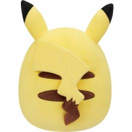 Peluche - BANDAI - Pokémon - Squishmallows 50 cm - Pikachu - Peluche grande ultrasuave - Licencia oficial Pokémon