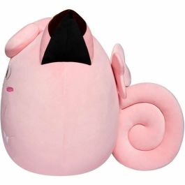 Peluche - BANDAI - Pokémon - Squishmallows 50 cm - Clefairy - Peluche grande ultrasuave - Licencia oficial Pokémon