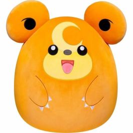 Peluche - BANDAI - Pokémon - Squishmallows 50 cm - Teddiursa - Peluche grande ultrasuave - Licencia oficial Pokémon