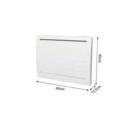 Radiador eléctrico fijo con inercia de secado de cerámica 1000W Rubí oceánico - Diseño galle - White - NF