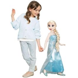 Muñeca princesa frozen elsa disney 80cm.