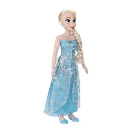 Muñeca princesa frozen elsa disney 80cm.