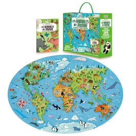 Puzzle 205 Piezas Animales Del Mundo 12719 Manolito