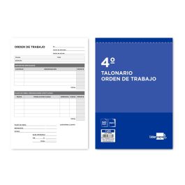 Talonario Liderpapel Orden De Trabajo Cuarto Original Y Copia 255 5 unidades Precio: 10.89. SKU: B192QBTLRZ