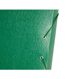 Carpeta Proyectos Liderpapel Folio Lomo 30 mm Carton Gofrado Verde