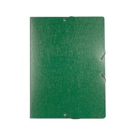 Carpeta Proyectos Liderpapel Folio Lomo 30 mm Carton Gofrado Verde