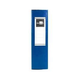 Carpeta Proyectos Liderpapel Folio Lomo 90 mm Carton Gofrado Azul