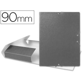 Carpeta Proyectos Liderpapel Folio Lomo 90 mm Carton Gofrado Gris Precio: 4.49999968. SKU: B17GZR7PBH