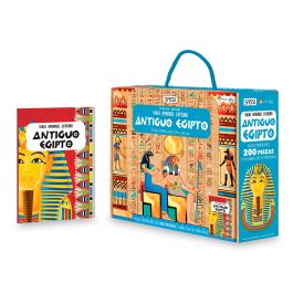 Manolito Books 69744 Puzzle 200 Piezas Antiguo Egipto Serie Viaja, Conoce, Explora Edad +6 años