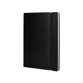 Libreta Indice Liderpapel Similpiel A5 120 Hojas 70 gr-M2 Color Negro