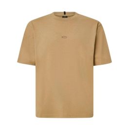 Camiseta de Manga Corta Hombre Oakley Futurescape Fossil Tee Marrón claro 9-10 Años