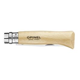 Navaja nº8 de acero inoxidable hoja 8,5cm. puño madera de haya. opinel