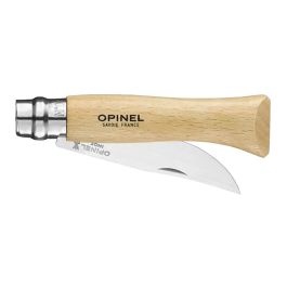 Navaja nº9 de acero inoxidable hoja 9cm. puño madera de haya. opinel