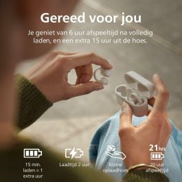 Auriculares Philips TAQ2000WT/00 Blanco