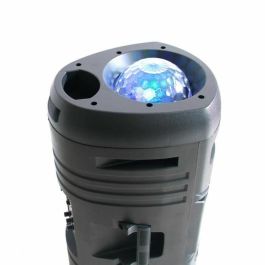 INOVALLEY KA112BOWL - Altavoz de luz Bluetooth 600W - Función Karaoke - 2 Altavoces - Bola caleidoscopio LED - Puerto USB