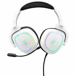 THE G-LAB Auriculares Pc, Ps4 y Xbox One, Nintendo Switch, Android Blanco (KORP-RADIUM-WHITE)