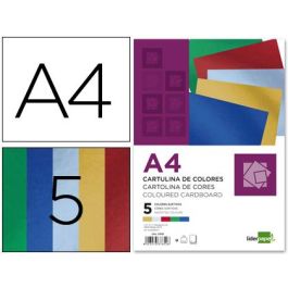 Cartulina Liderpapel A4 235 gr-M2 Metalizada 5 Colores Surtidos Paquete De 50 Hojas Precio: 17.544999891099998. SKU: B1CPWZKKSL