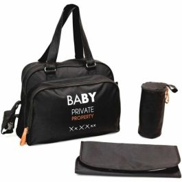 Bolso Cambiador de Pañales Baby on Board Simply Negro Innovador y funcional