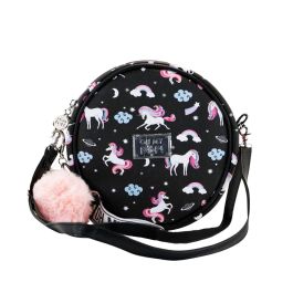 Bolso Redondo Unicorn Oh My Pop Negro Precio: 18.49999976. SKU: B12GP3EF6J