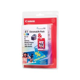 Canon Tinta Tricolor Ip 1600 1900 2200 6210D 6220D 1200 1300 1700 Mp 150 170 450 160 140 180 210 220 Mx 300 310 - Cl41