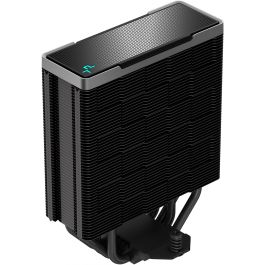DeepCool AK400 ZERO DARK PLUS Refrigerador de aire para CPU, 12cm, 500-1650 RPM, Negro, Sockets AM4/AM5/LGA1700