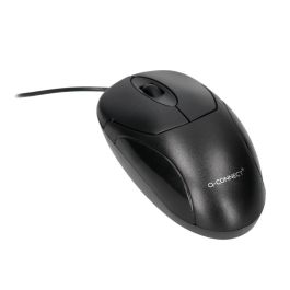 Raton Q-Connect Optico 800 Dpi Usb 1,5 grhz Negro