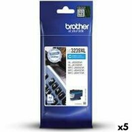 Cartucho de Tinta Original Brother HLJ6000 / MFCJ5945 / MFCJ6945 Cian (5 Unidades)