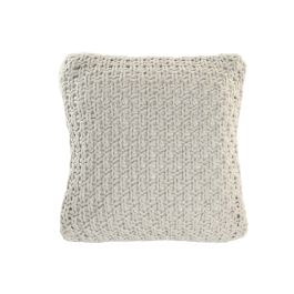 DKD Home Decor Cojín Urban Gris Claro de punto 45x45 cm de Poliéster con cremallera (2 Unidades) Precio: 27.69000058. SKU: B1EBLJ8WWC