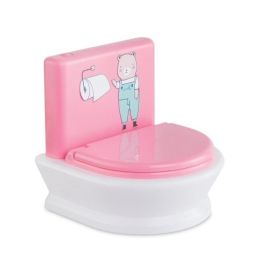 Corolle Inodoro Interactivo para Bebés 36/42 cm con Tapa y 2 Sonidos – A partir de 3 años