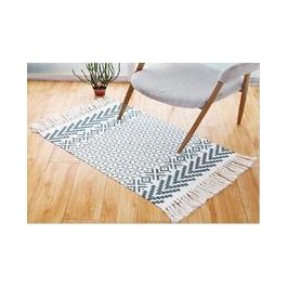 DKD Home Decor Alfombra Boho Negro Blanco Algodon Polyester 230 x 160 cm Precio: 30.39036. SKU: S3038389