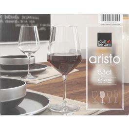 Royal Leerdam Set 6 Copas de Vino Aristo 53 cl