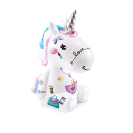 Canal Toys OFG 287 Figuras Familia Unicornio Mamá Luminosa y Dos Bebés para Decorar