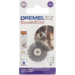 Dremel Cepillo abrasivo de precisión, grano 36, con cerdas flexibles para desbarbar, limpiar y pulir sin dañar la base