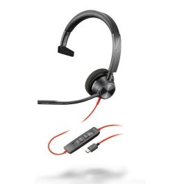 Poly Auriculares Monoaurales Blackwire 3310 USB-C para Ordenador con Micrófono Boom y Certificado UC, Negro Precio: 33.68999975. SKU: B1EG9RGALP