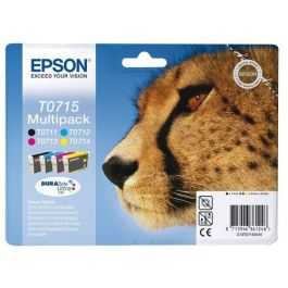 Cartucho Inkjet Epson T071540 Stylus D78/92/120 Dx4000/4050/4400/4450/5000/5050/6000/6050/7000F/8400/9400F Multipack (T071140+240+340+440) Precio: 63.78999968. SKU: S7732550