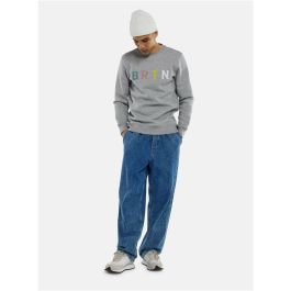 Sudadera con Capucha Hombre Burton Mb Brtn Crew Gris claro