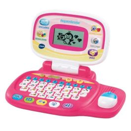 V-Tech Ordenador Infantil Rosa 80-155457 con Ratón Direccional, Teclado ABC y 20 Actividades de Aprendizaje para Niños a Partir de 3 Años en Español