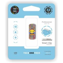 Memoria Usb 32Gb Tech-One-Tech Emoji Me Parto 2.0 (Incluye Canon Lpi De 0.24 ) Precio: 6.50000021. SKU: B17V8L7HQR