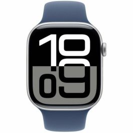 Apple Watch Series 10/ GPS/ Cellular/ 46mm/ Caja de Aluminio / Correa Deportiva Azul Denim S/M