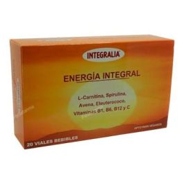 INTEGRALIA Energia Integral 20 Viales con L-Carnitina, Vitaminas C y Grupo B para Reducir Cansancio y Fatiga Precio: 23.4999996. SKU: B1228THFNL