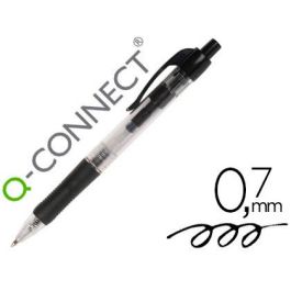 Boligrafo Q-Connect Retractil Con Sujecion De Caucho Tinta Aceite 0,7 mm Color Negro 10 unidades Precio: 5.50000055. SKU: B13XRN32LH