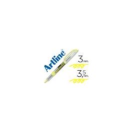 Rotulador Artline Fluorescente Ek-640 Amarillo Punta Biselada 12 unidades