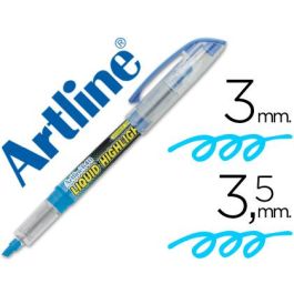 Rotulador Artline Fluorescente Ek-640 Azul Punta Biselada 12 unidades Precio: 18.49999976. SKU: B1GS3BB8G5