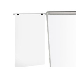 Pizarra Blanca Q-Connect Con Tripode 90x70X195 cm Y Brazos Extensibles Para Conferencias Superficie Laminada