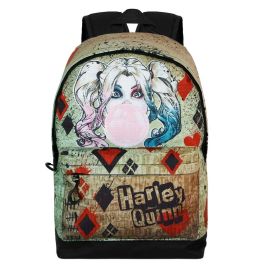 Mochila HS FAN 2.2 Mad Love DC Comics Harley Quinn Beige