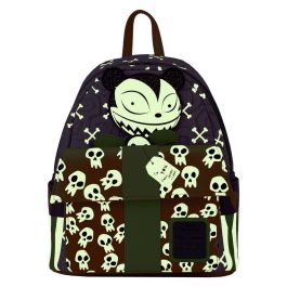 Loungefly Mochila Scary Teddy Pesadilla Antes de Navidad Disney Piel Vegana 26cm