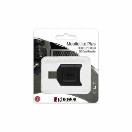 Kingston Technology MobileLite Plus lector de tarjeta Negro USB 3.2 Gen 1 (3.1 Gen 1) Type-A