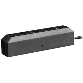 Deepcool FH-04 HUB PWM para 4 ventiladores de 3/4 pines Precio: 19.89000057. SKU: S7116196