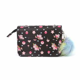 Bolso Satchel Cadena Popnicorn Oh My Pop Negro