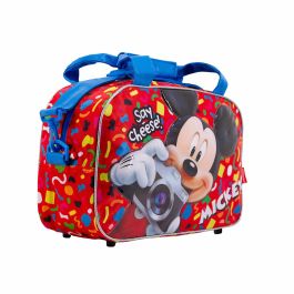 Bolsa de Deporte Say Cheese Disney Mickey Mouse Rojo